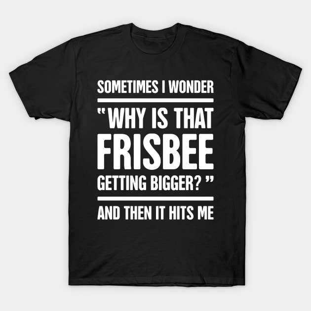 Funny Ultimate Frisbee Disc Team Gift T-Shirt by MeatMan